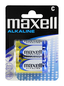 Maxell Lot de 2 piles alcalines LR14 C