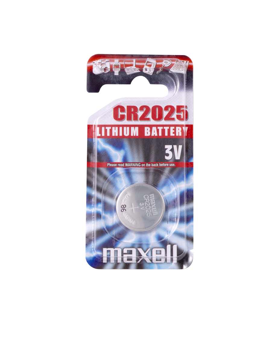 Maxell Pack de 1 pile bouton au lithium CR2025 3V