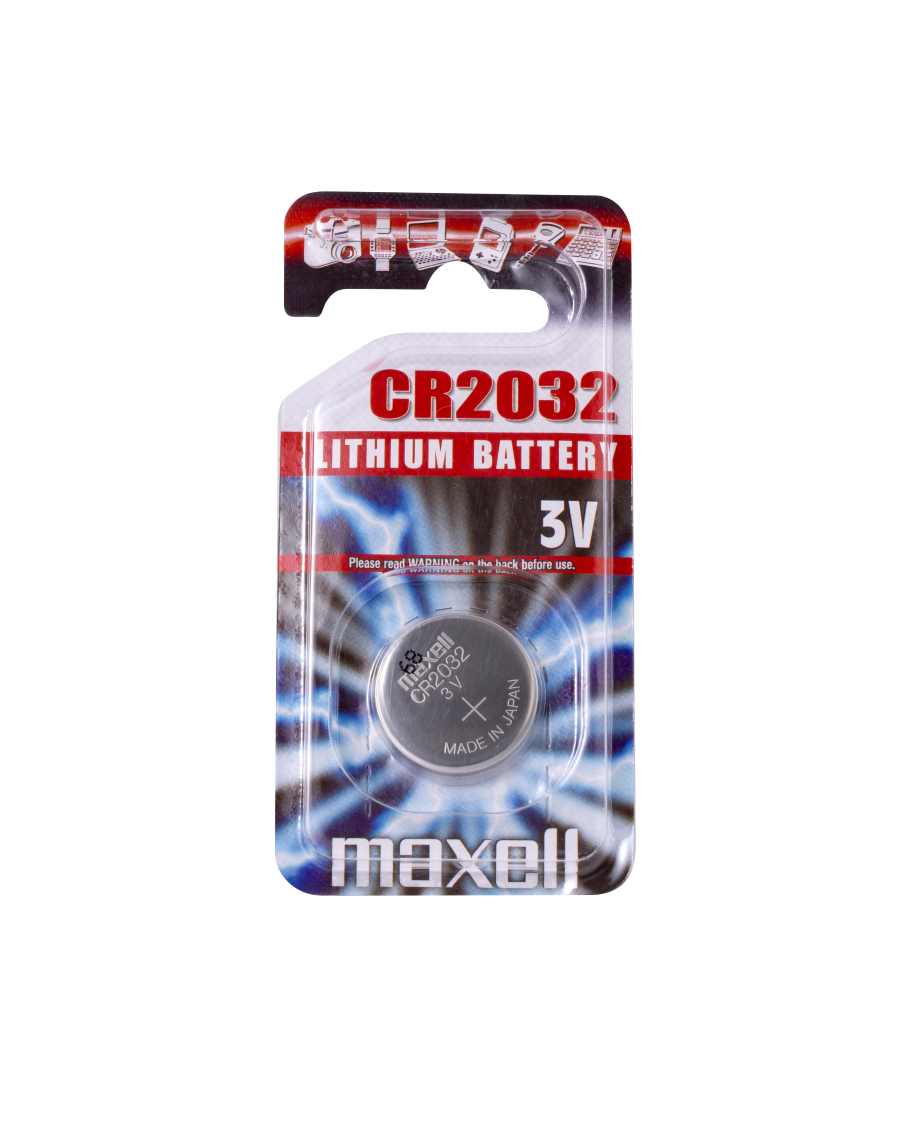 Maxell Pack de 1 pile bouton au lithium CR2032 3V
