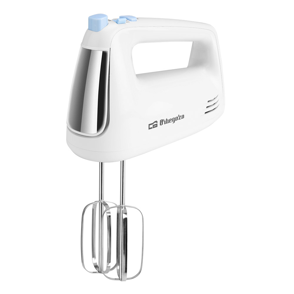 Mélangeur multifonction Orbegozo BA 3600 - Puissant et polyvalent - 5 vitesses + Turbo - Accessoires en acier inoxydable - Nettoyage facile
