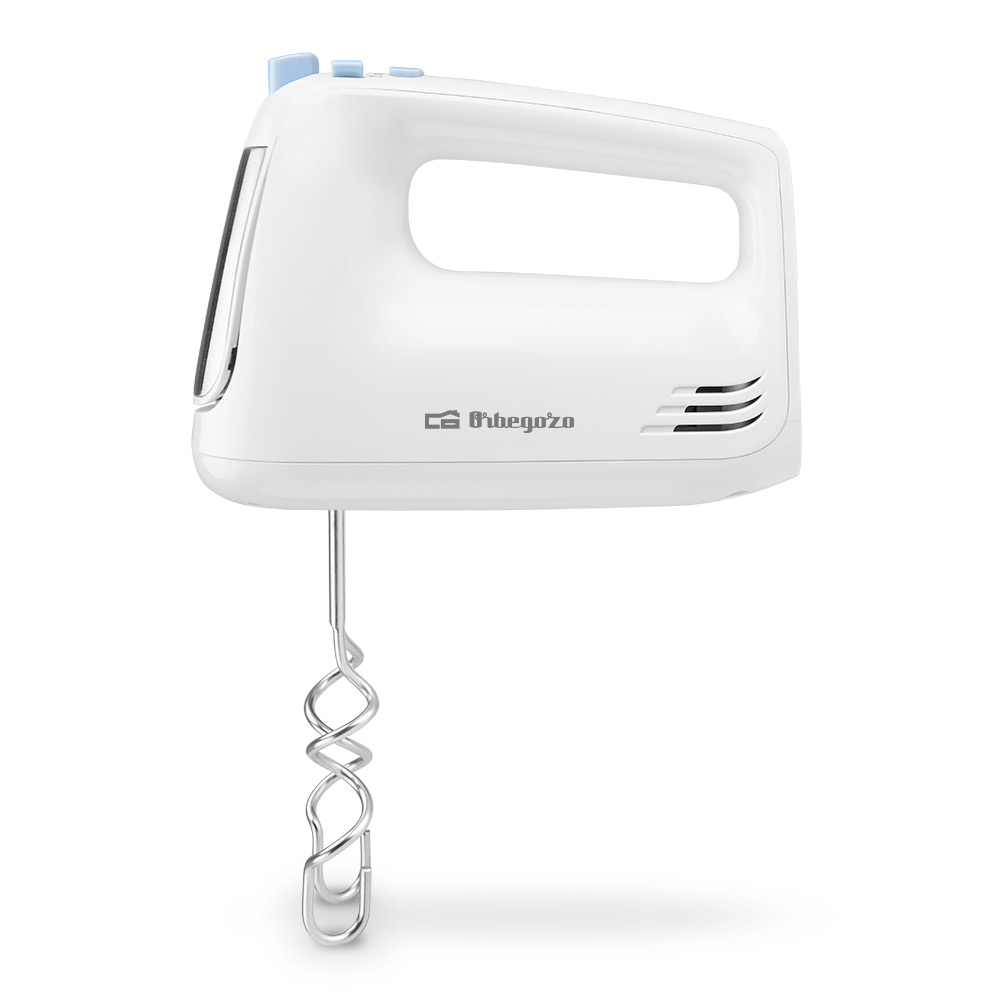 Mélangeur multifonction Orbegozo BA 3600 - Puissant et polyvalent - 5 vitesses + Turbo - Accessoires en acier inoxydable - Nettoyage facile