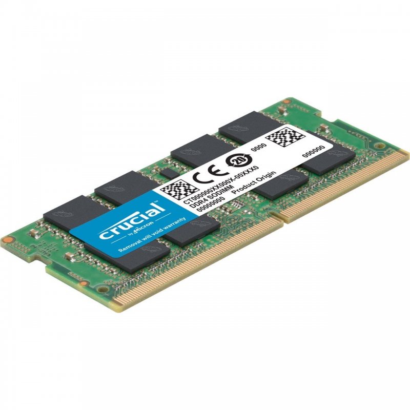 Mémoire RAM Crucial DDR4 32GB 3200Mhz PC4-25600 CL22 SO-DIMM