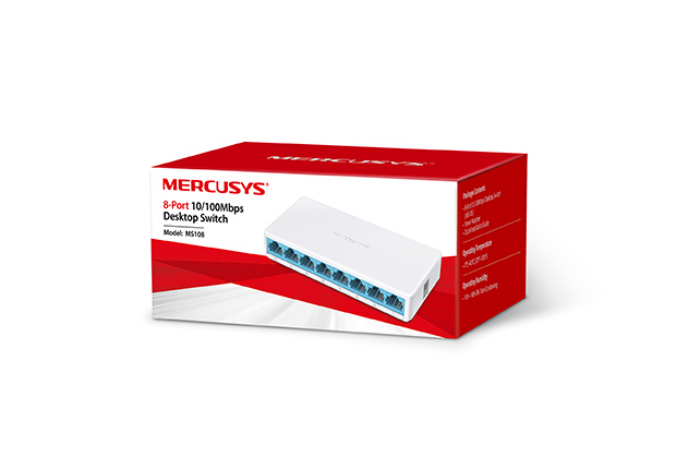 Mercusys MS108 Commutateur 8 Ports RJ45 10/100 Mbps