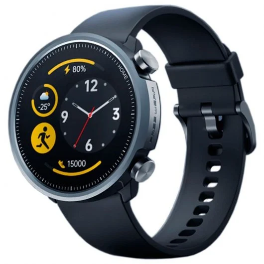 Mibro Watch A1 Smartwatch Montre Écran 1.28" - Bluetooth 5.0 - Autonomie jusqu'à 10 Jours - Résistance à l'eau 5 ATM - Couleur Noir