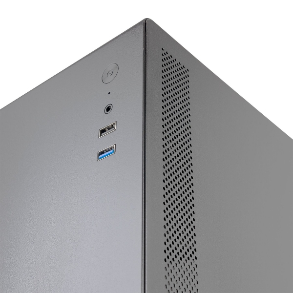 Mini Tour Ultra Compacte Tacens NOVAX - Structure Métallique - Excellent Refroidissement - Support MicroATX/Mini-ITX - Connectivité USB 3.0 - Couleur Noir
