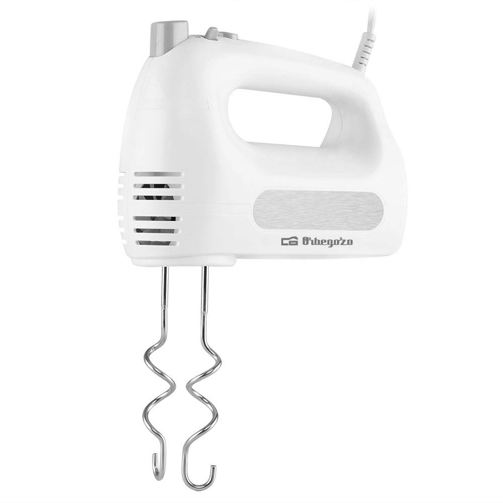 Mixeur Orbegozo BA 3250 - Puissant et Polyvalent pour Pain Maison en Quelques Minutes - 6 Vitesses + Turbo - Accessoires Inox - Nettoyage Facile