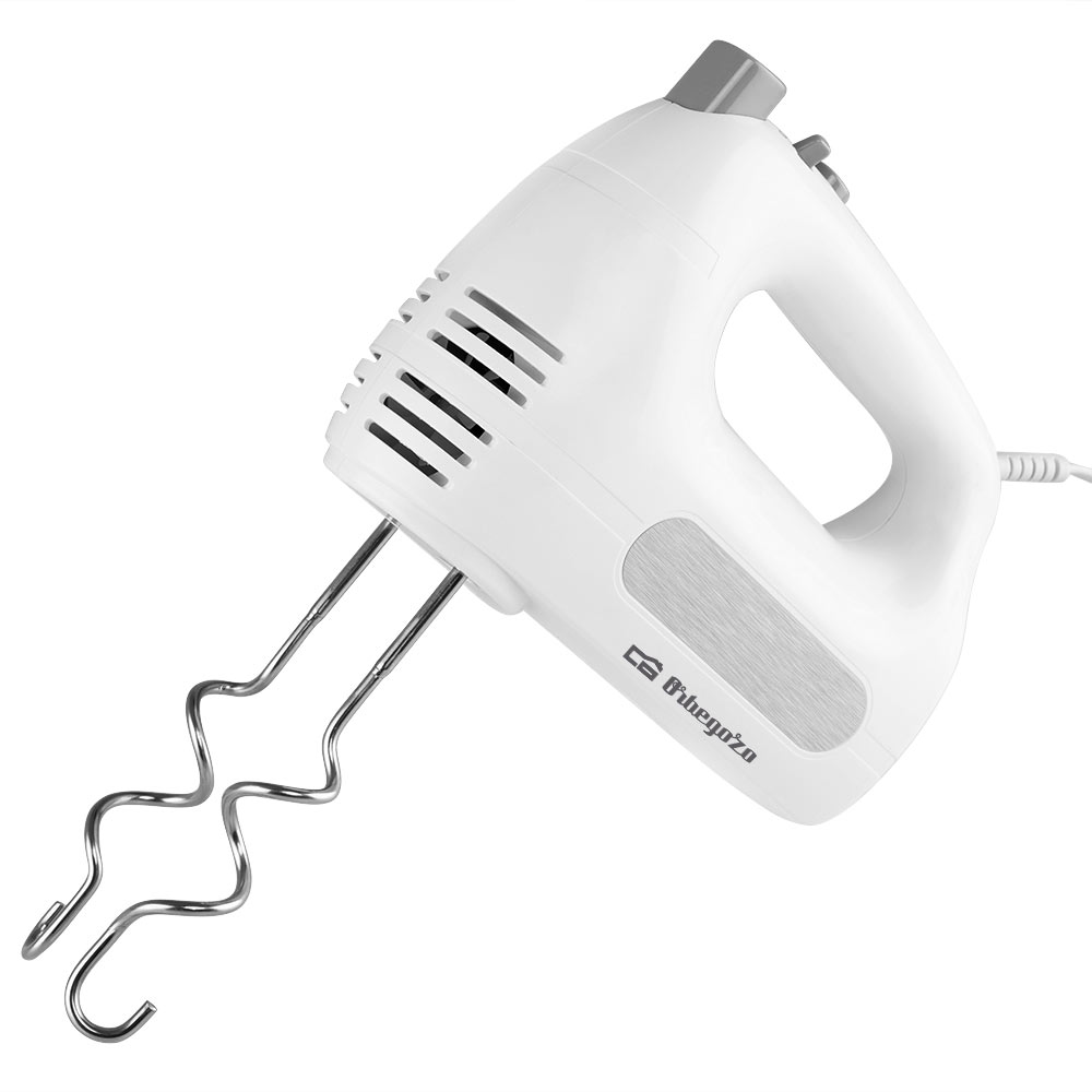 Mixeur Orbegozo BA 3250 - Puissant et Polyvalent pour Pain Maison en Quelques Minutes - 6 Vitesses + Turbo - Accessoires Inox - Nettoyage Facile