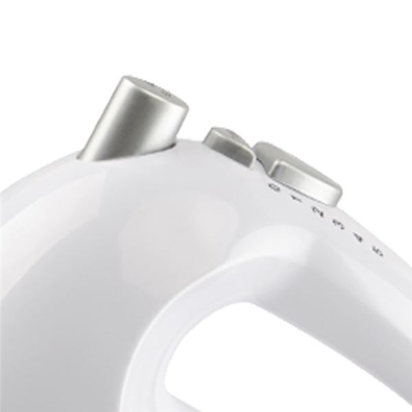 Mixeur plongeant Muvip pour pâtisserie 400 W - 5 vitesses - 2 jeux de fouets - Bouton Turbo