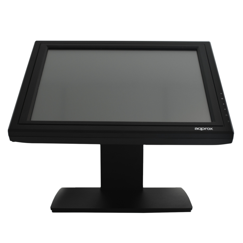 Approx Moniteur à écran tactile LED 15" pour POS 1024 x 768 - Réponse 5 ms - Angle de vision de 160º - USB, VGA - VESA