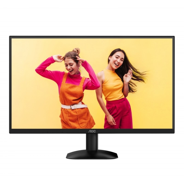 Moniteur AOC 24B35HM2 23,8" WLED VA FullHD 1080p 100 Hz - Temps de réponse 1 ms - Angle de vision 178° - HDMI, VGA - VESA 100 x 100 mm