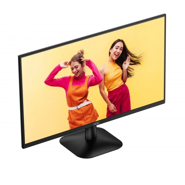Moniteur AOC 27B35HM 27" WLED VA FullHD 1080p 100 Hz - Temps de réponse 1 ms - Angle de vision 178° - HDMI, VGA - VESA 100 x 100 mm