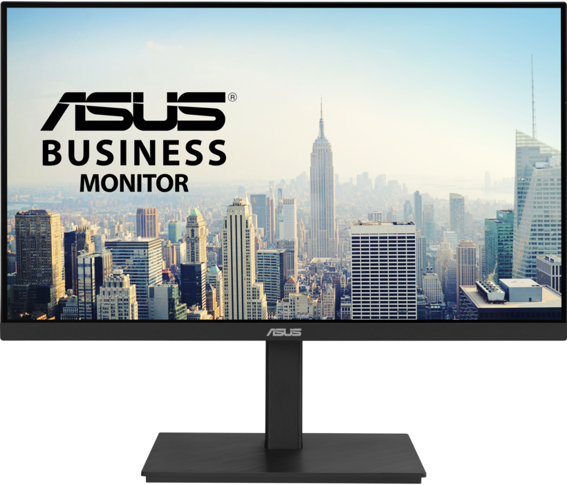 Moniteur Asus 23,8" LED IPS FullHD 1080p 75 Hz - Réponse 5 ms - Hauteur réglable, rotation et inclinaison - Haut-parleurs intégrés - Angle de vision 178º - 16:9 - USB-A, USB-C, HDMI, DisplayPort - VESA 100x100 mm