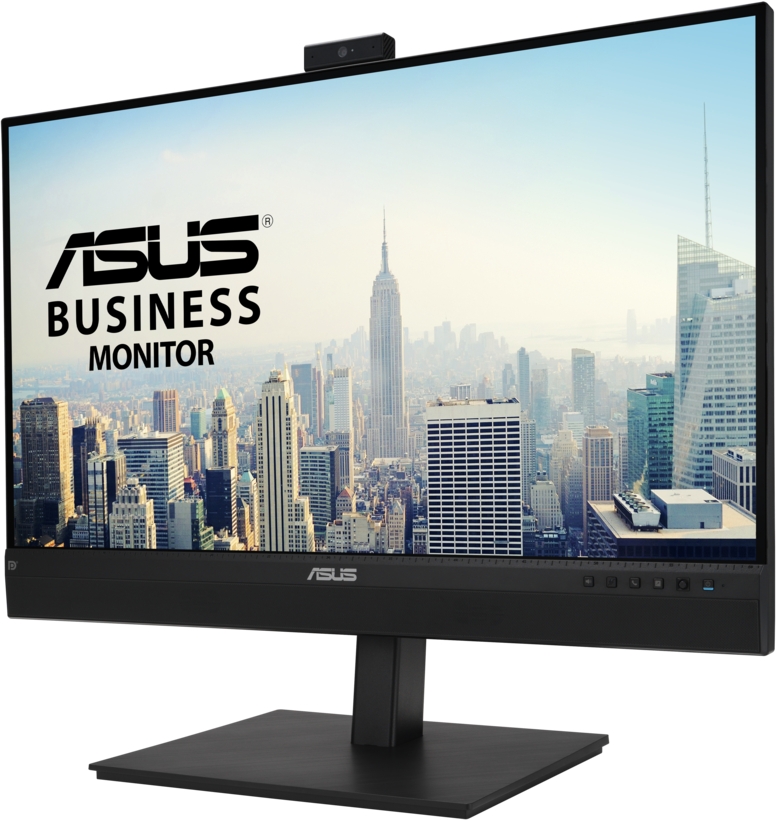 Moniteur Asus 23,8" LED IPS FullHD 1080p - Réponse 5 ms - Hauteur réglable, rotation et inclinaison - Webcam, haut-parleurs intégrés - Angle de vision 178º - 16:9 - USB-A, USB-C, HDMI, DisplayPort - VESA 100x100mm