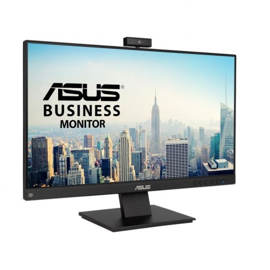 Moniteur Asus 23,8" LED IPS FullHD 1080p - Webcam - Réponse 5 ms - Haut-parleurs - Angle de vision 178º - 16:9 - HDMI, VGA, DP - VESA 100x100mm