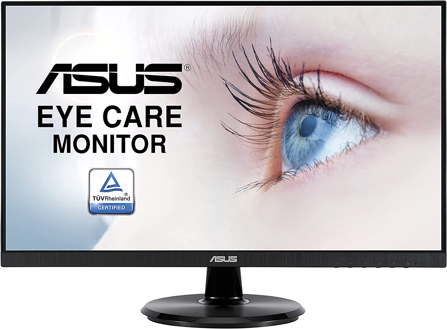 Moniteur Asus 27" LED IPS FullHD 1080p 75Hz FreeSync - Réponse 5ms - Haut-parleurs intégrés - Réglable en hauteur, pivotant et inclinable - Angle de vision 178° - 16:9 - USB-C, HDMI - VESA 100x100mm
