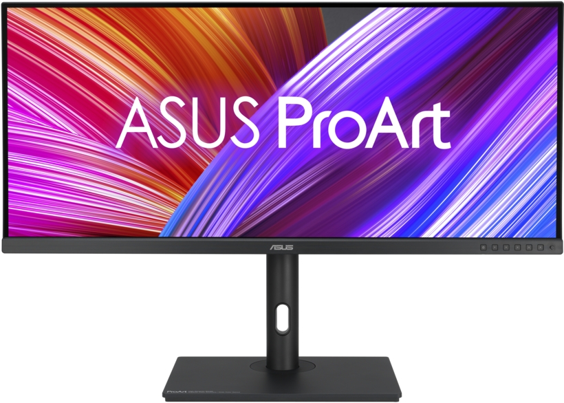 Moniteur Asus ProArt 34" LED IPS UWQHD 120 Hz FreeSync Premium Pro - Réponse 2 ms - Hauteur réglable, rotation et inclinaison - Haut-parleurs intégrés - Angle de vision 178º - 21:9 - USB-A, USB-C, HDMI, DisplayPort - VESA 100x100 mm