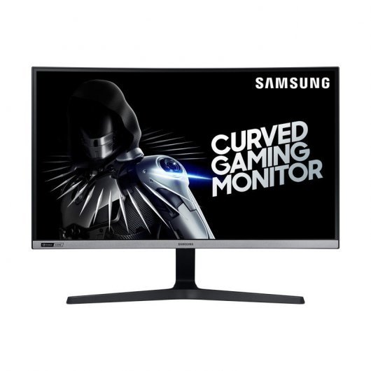 Moniteur LED incurvé Samsung 27" Full HD 1080p - Réponse 4 ms - 16:9 - Angle de vision 178º - HDMI, DP - VESA 75x75mm - Couleur noire