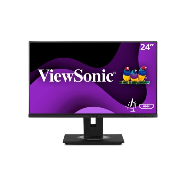 Moniteur LED IPS FHD ViewSonic VG2756V-2K 27" - Temps de réponse : 5 ms - Haut-parleurs 4 W - 16:9 - Hauteur réglable, pivotant et inclinable - HDMI, DisplayPort, audio, USB - Angle de vision : 178 ° - VESA 100 x 100 mm