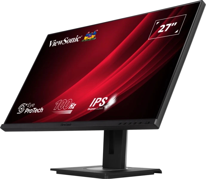Moniteur LED IPS FullHD Viewsonic VG2748A-2 27" - 16:9 - Haut-parleurs 4 W - HDMI, VGA, USB - Hauteur réglable, pivotant et inclinable - Noir