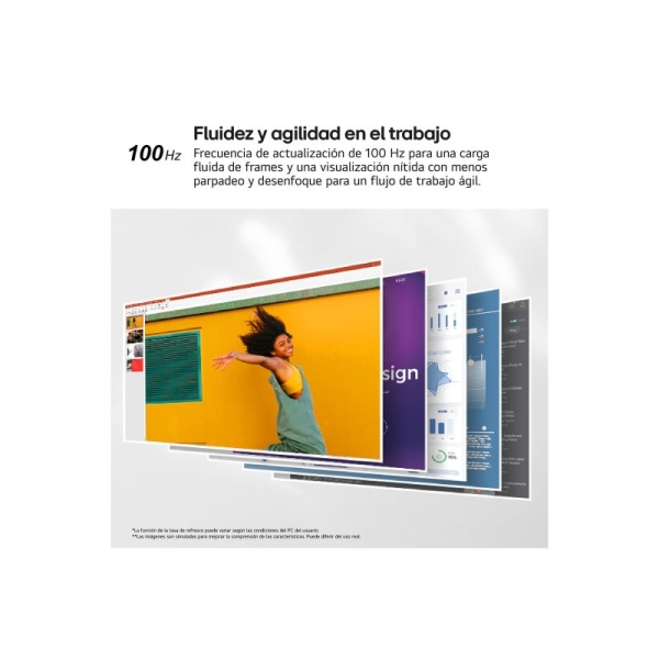 Moniteur LED LG 27U631A-B 27" IPS QHD 100 Hz HDR - Temps de réponse de 5 ms - Inclinaison réglable - HDMI, USB-C - VESA 100 x 100