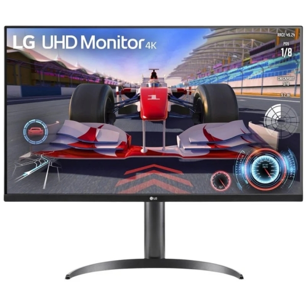 Moniteur LED LG 32UR550-B 31,5" IPS UltraHD 4K HDR10 - 60 Hz - Temps de réponse de 4 ms - Haut-parleurs 10 W - Angle de vision de 178° - 16:9 - HDMI, DisplayPort - VESA 100 x 100 mm - Noir