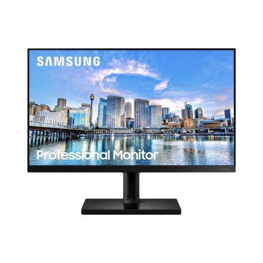 Moniteur LED Samsung 24" IPS Full HD 1080p - FreeSync - Réponse 5 ms - 16:9 - USB, HDMI, DP - VESA 100x100 - Couleur noire