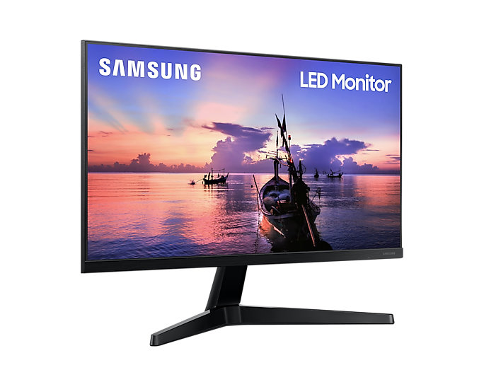 Moniteur LED Samsung 24" IPS Full HD 1080p - Réponse 5 ms - 16:9 - HDMI, VGA - VESA 100x100 - Couleur noire