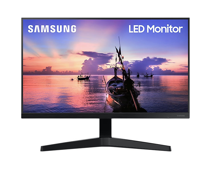 Moniteur LED Samsung 24" IPS Full HD 1080p - Réponse 5 ms - 16:9 - HDMI, VGA - VESA 100x100 - Couleur noire