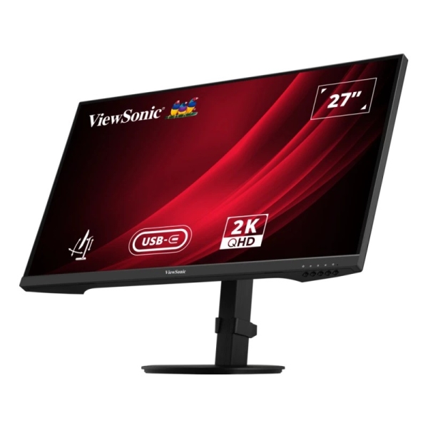 Moniteur LED ViewSonic VG2709-2K-MHDU-2 27" IPS QHD 2K HDR - Temps de réponse de 4 ms - Haut-parleurs 5 W - 16:9 - Hauteur réglable, pivotant et inclinable - HDMI, audio, USB-C - Angle de vision de 178° - VESA 100 x 100 mm