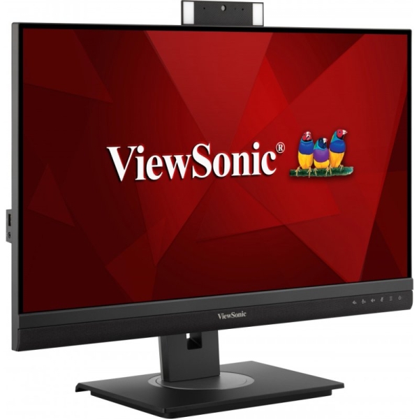 Moniteur LED ViewSonic VG2756V-2K 27" IPS QHD 2K HDR - Temps de réponse de 5 ms - Haut-parleurs 10 W - Webcam - 16:9 - Hauteur réglable, pivotant et inclinable - HDMI, DisplayPort, audio, USB-C, RJ45 - Angle de vision de 178° - VESA 100 x 100 mm