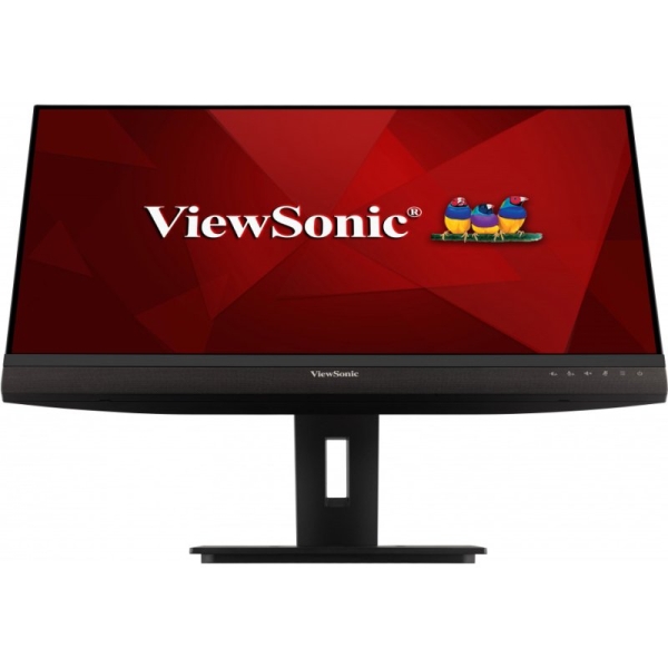Moniteur LED ViewSonic VG2756V-2K 27" IPS QHD 2K HDR - Temps de réponse de 5 ms - Haut-parleurs 10 W - Webcam - 16:9 - Hauteur réglable, pivotant et inclinable - HDMI, DisplayPort, audio, USB-C, RJ45 - Angle de vision de 178° - VESA 100 x 100 mm