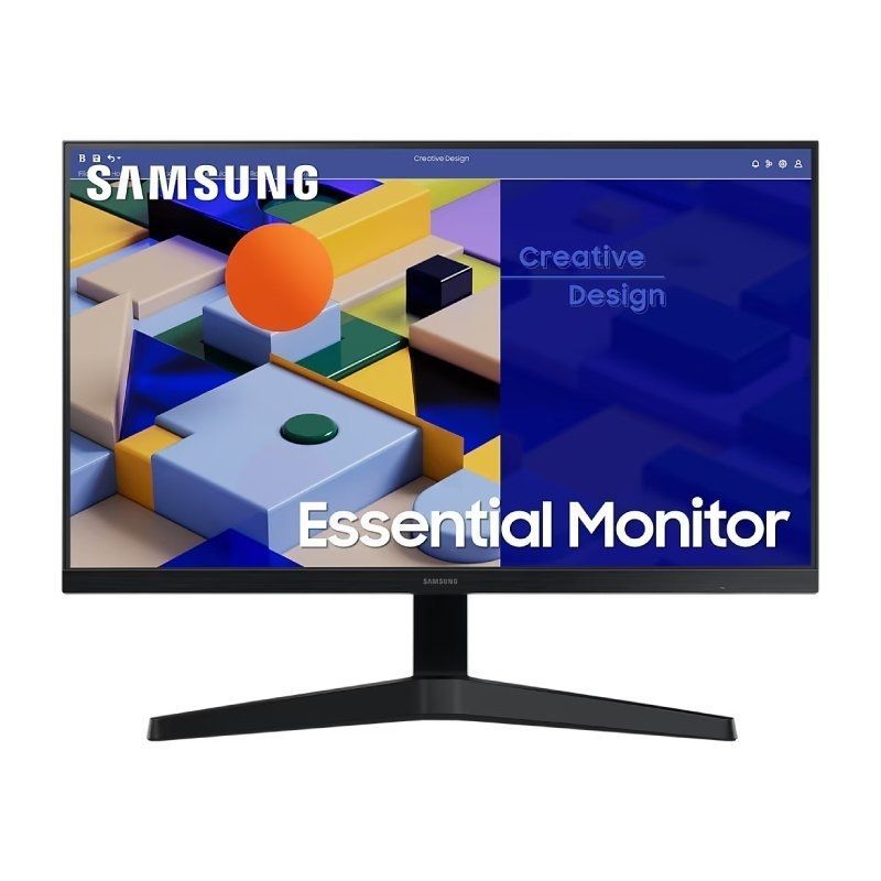 Moniteur Samsung 24" LED IPS FullHD 1080P 75Hz FreeSync - Réponse 5ms - Angle de vision 178° - 16:9 - HDMI - VESA 100x100mm