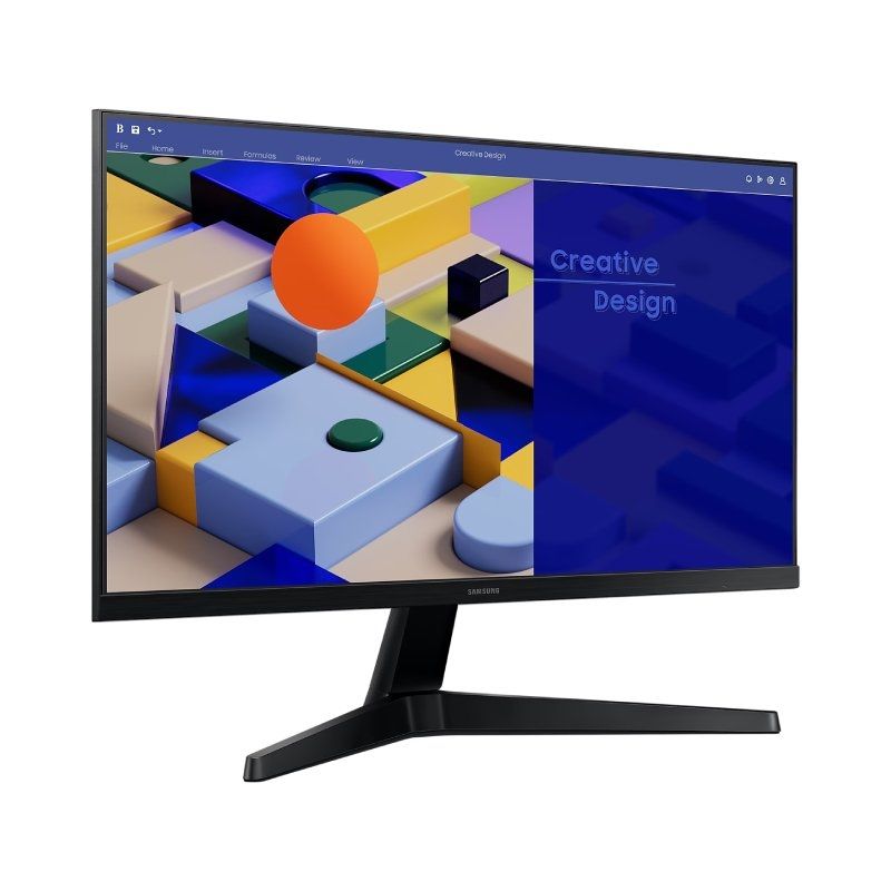 Moniteur Samsung 24" LED IPS FullHD 1080P 75Hz FreeSync - Réponse 5ms - Angle de vision 178° - 16:9 - HDMI - VESA 100x100mm