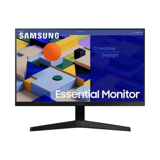 Moniteur Samsung 24" LED IPS FullHD 1080P 75Hz FreeSync - Réponse 5ms - Angle de vision 178° - 16:9 - HDMI, VGA - VESA 100x100mm