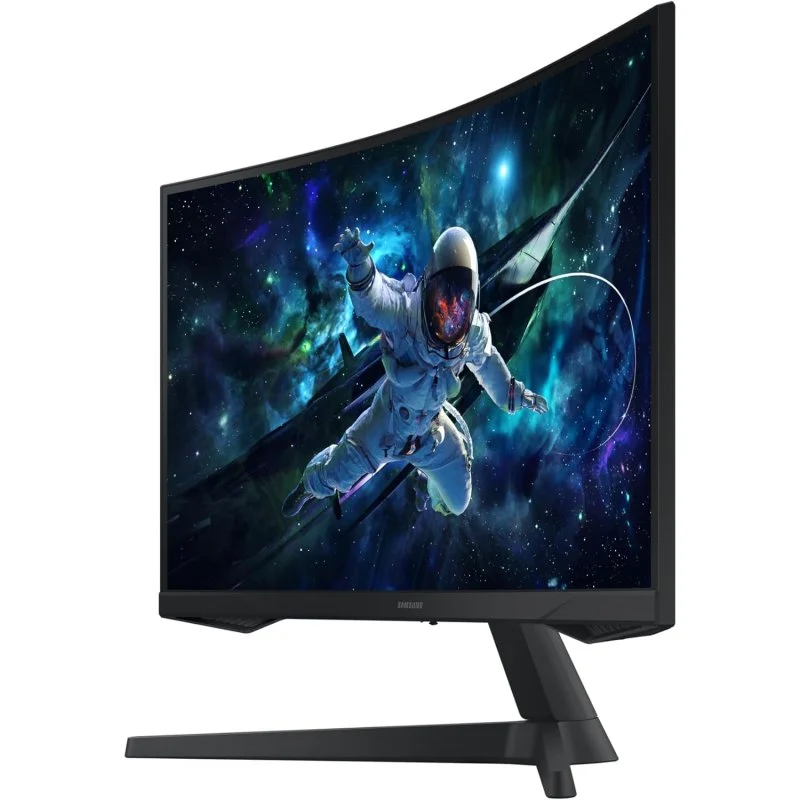 Moniteur Samsung Odyssey G5 27" LED VA Incurvé QHD 165 Hz FreeSync - Réponse 1 ms - Angle de vision 178º - HDMI, DisplayPort - VESA 75x75 mm