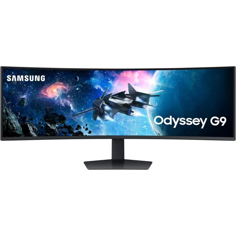 Moniteur Samsung Odyssey G95C 49" LED incurvé DWQHD 240 Hz FreeSync Premium Pro - Réponse 1 ms - Hauteur réglable, rotation et inclinaison - Angle de vision 178º - 32:9 - HDMI, USN 3.0, DisplayPort - VESA 100x100 mm