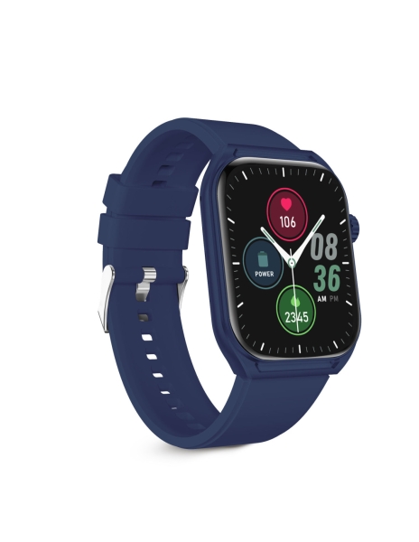 Montre connectée Ksix Urban Move - Écran AMOLED 2.06 ? AMOLED - Jusqu'à 5 jours d'autonomie - Modes Sport et Santé, Appels, Assistants vocaux - IP67 - Bleu