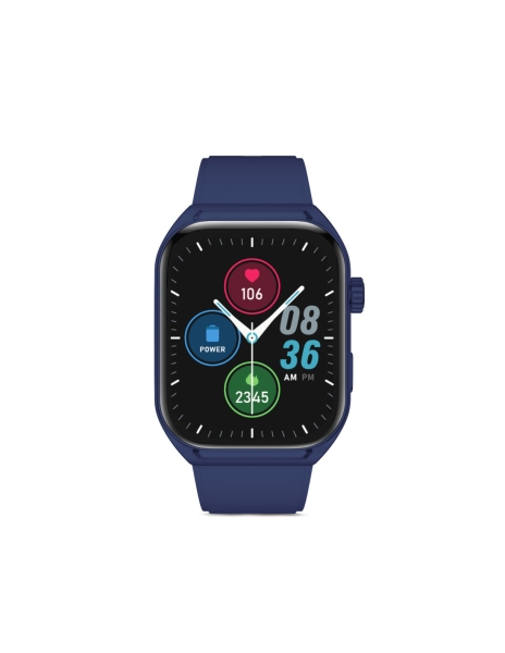 Montre connectée Ksix Urban Move - Écran AMOLED 2.06 ? AMOLED - Jusqu'à 5 jours d'autonomie - Modes Sport et Santé, Appels, Assistants vocaux - IP67 - Bleu