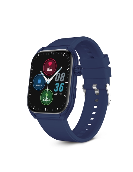 Montre connectée Ksix Urban Move - Écran AMOLED 2.06 ? AMOLED - Jusqu'à 5 jours d'autonomie - Modes Sport et Santé, Appels, Assistants vocaux - IP67 - Bleu