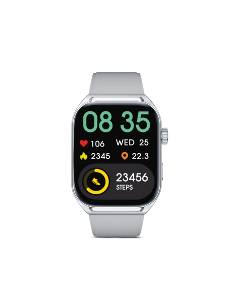 Montre connectée Ksix Urban Move - Écran AMOLED 2.06 ? AMOLED - Jusqu'à 5 jours d'autonomie - Modes Sport et Santé, Appels, Assistants vocaux - IP67 - Gris
