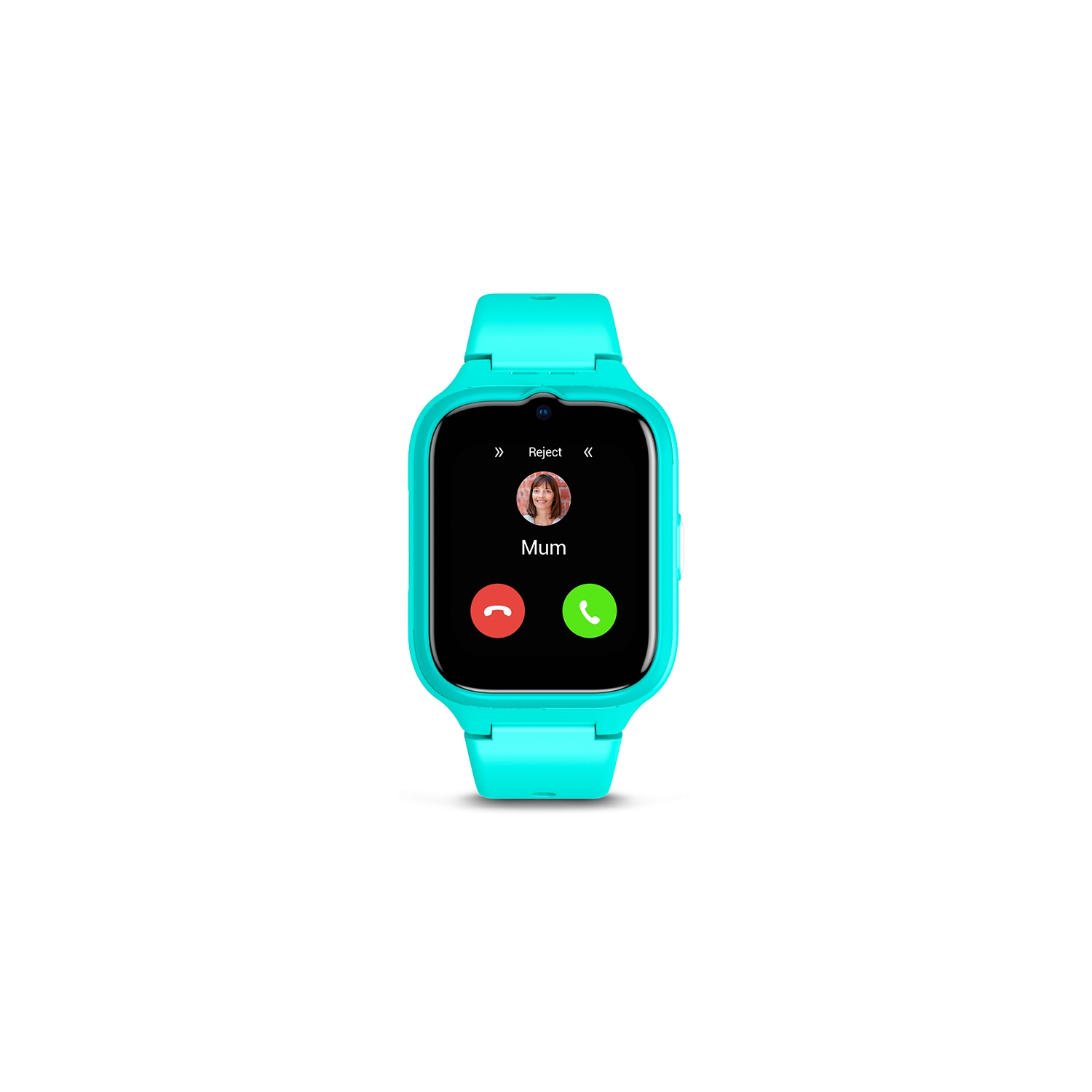 Montre connectée SPC Smartee 4G pour enfants, écran tactile de 1,7 pouces, caméra selfie, mode école, pas, alarmes, protection IP68, couleur bleue