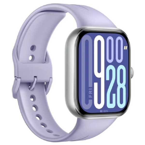 Montre connectée Xiaomi Redmi Watch 5, écran AMOLED 2,07 pouces, Bluetooth 5.3, autonomie jusqu'à 24 jours, étanchéité 5 ATM, couleur violette
