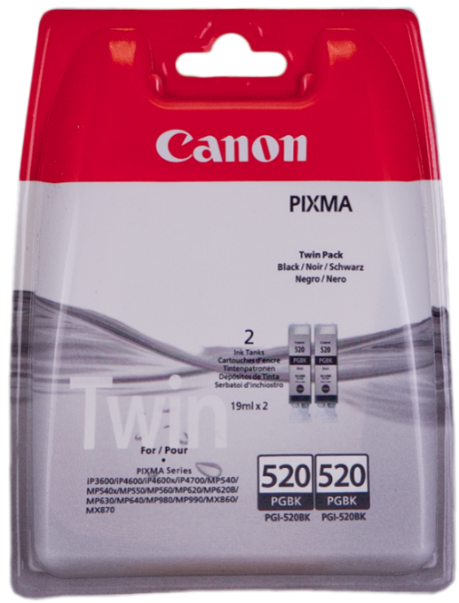 Canon Multipack PGI-520BK TwinPack (2932B012) noir