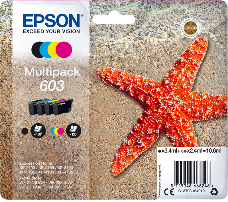 Epson Multipack 603 (C13T03U64010)