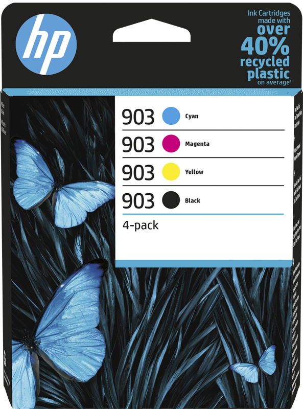 ✓ HP MultiPack 903 (6ZC73AE) noir, cyan, magenta, jaune couleur pack en  stock - 123CONSOMMABLES