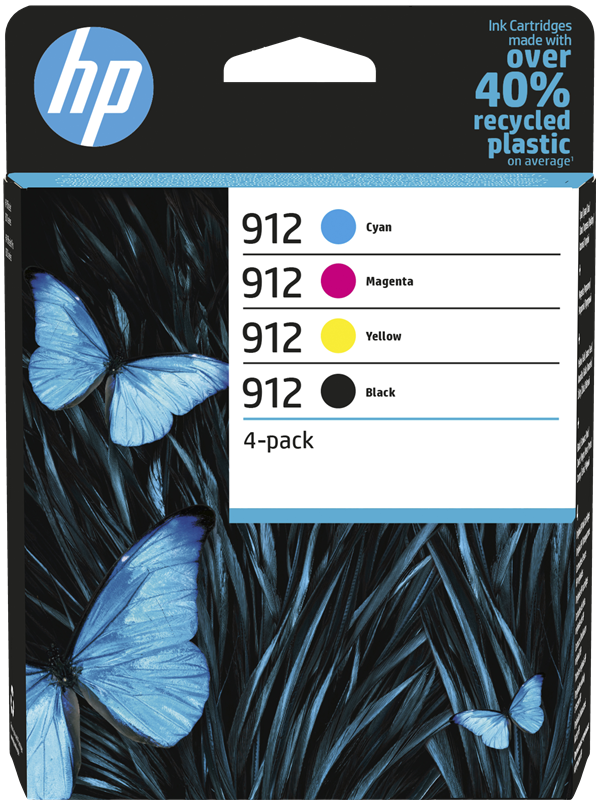 HP MultiPack 912 (6ZC74AE) 4 cartouches