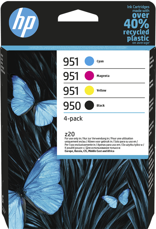 HP MultiPack 950 / 951 (6ZC65AE) noir, cyan, magenta, jaune