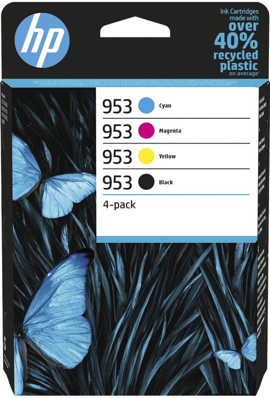 ✓ HP cartouche encre 953 cyan couleur cyan en stock - 123CONSOMMABLES