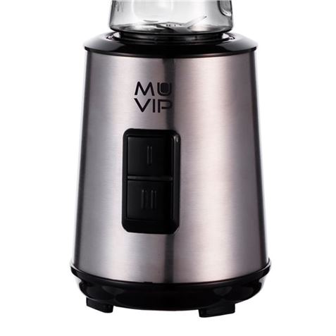 Muvip Smoothie Blender 300W Inox 2 Verres 600ml - Divers Coloris