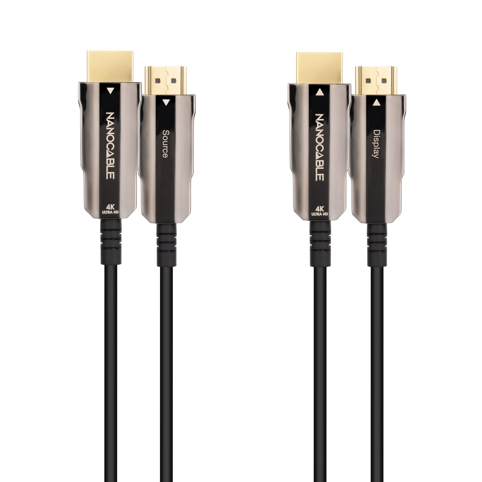 Nanocable Câble HDMI v2.0 Mâle vers HDMI v2.0 Mâle 10m - 4K@60Hz 18Gbps - Couleur Noir